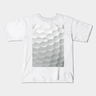 Golf Ball Dimples Kids T-Shirt